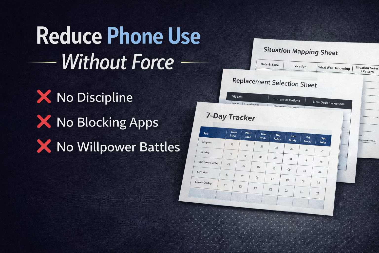 Reduce Phone Use Without Force