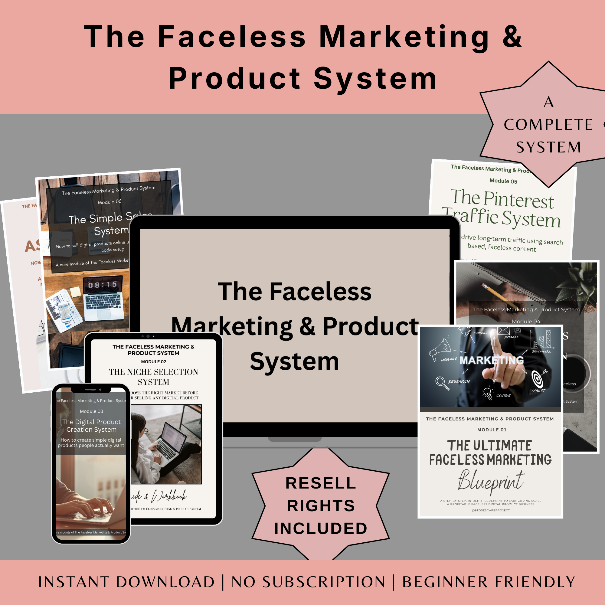 The Faceless Marketing&Product