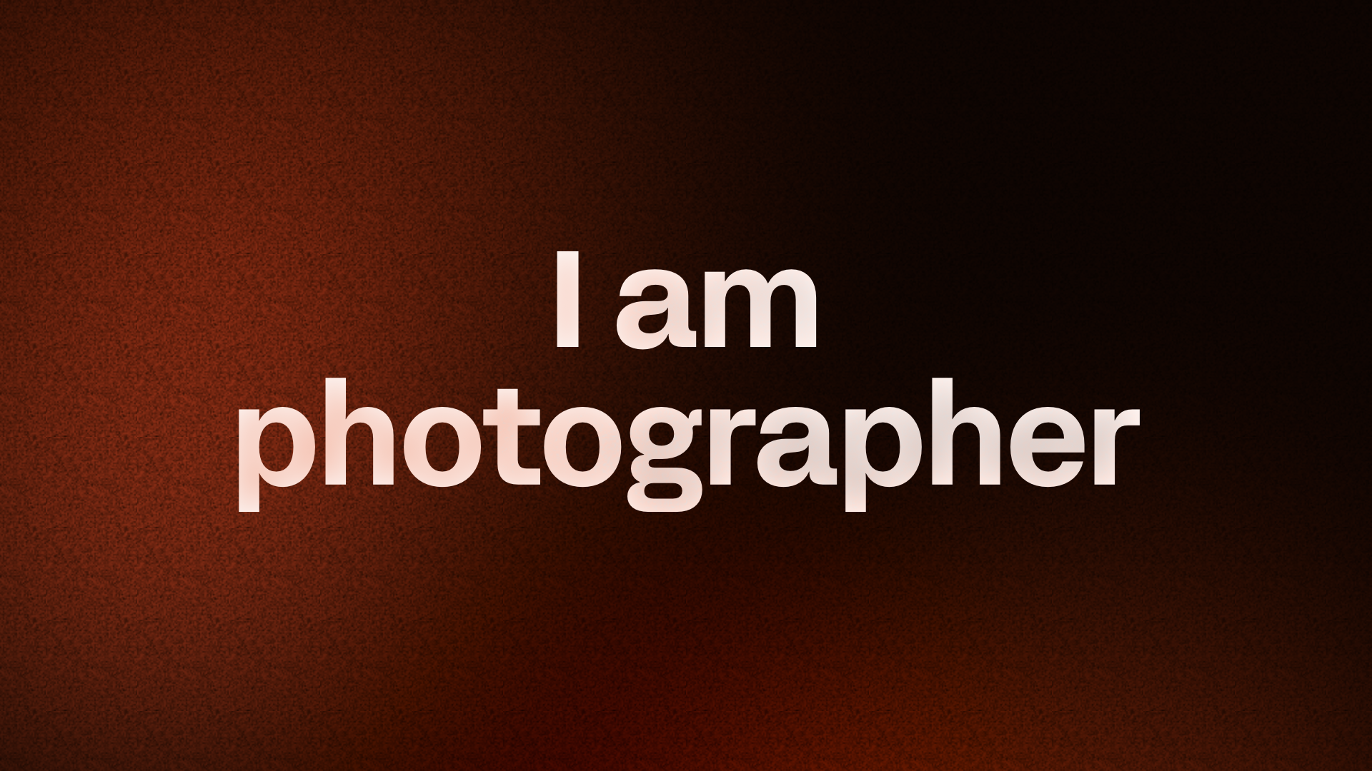 iam photographer 