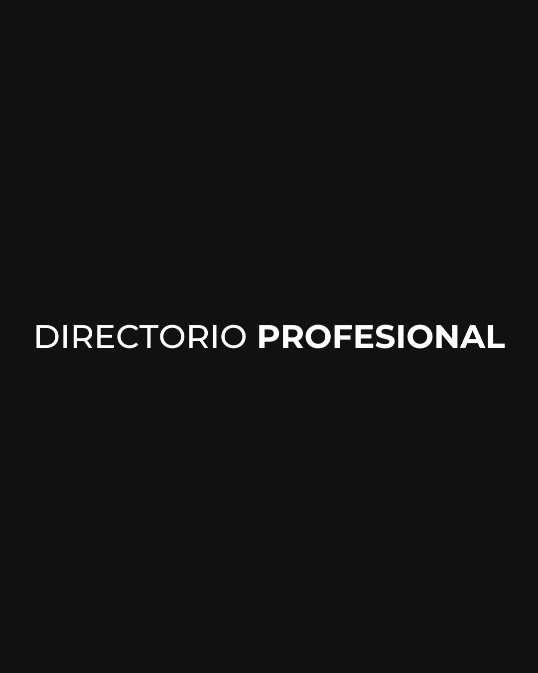 Directorio Profesional