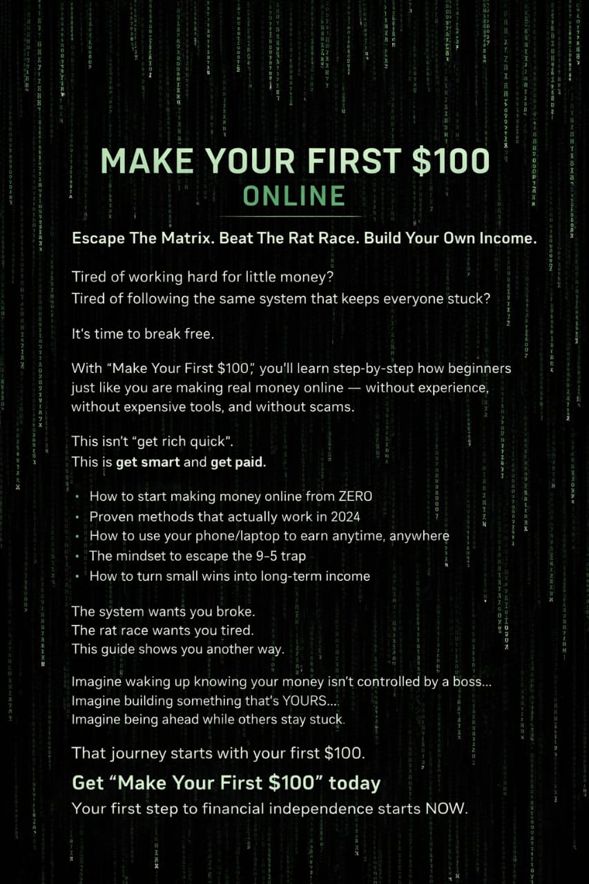 Make Your First 100$ Online!!