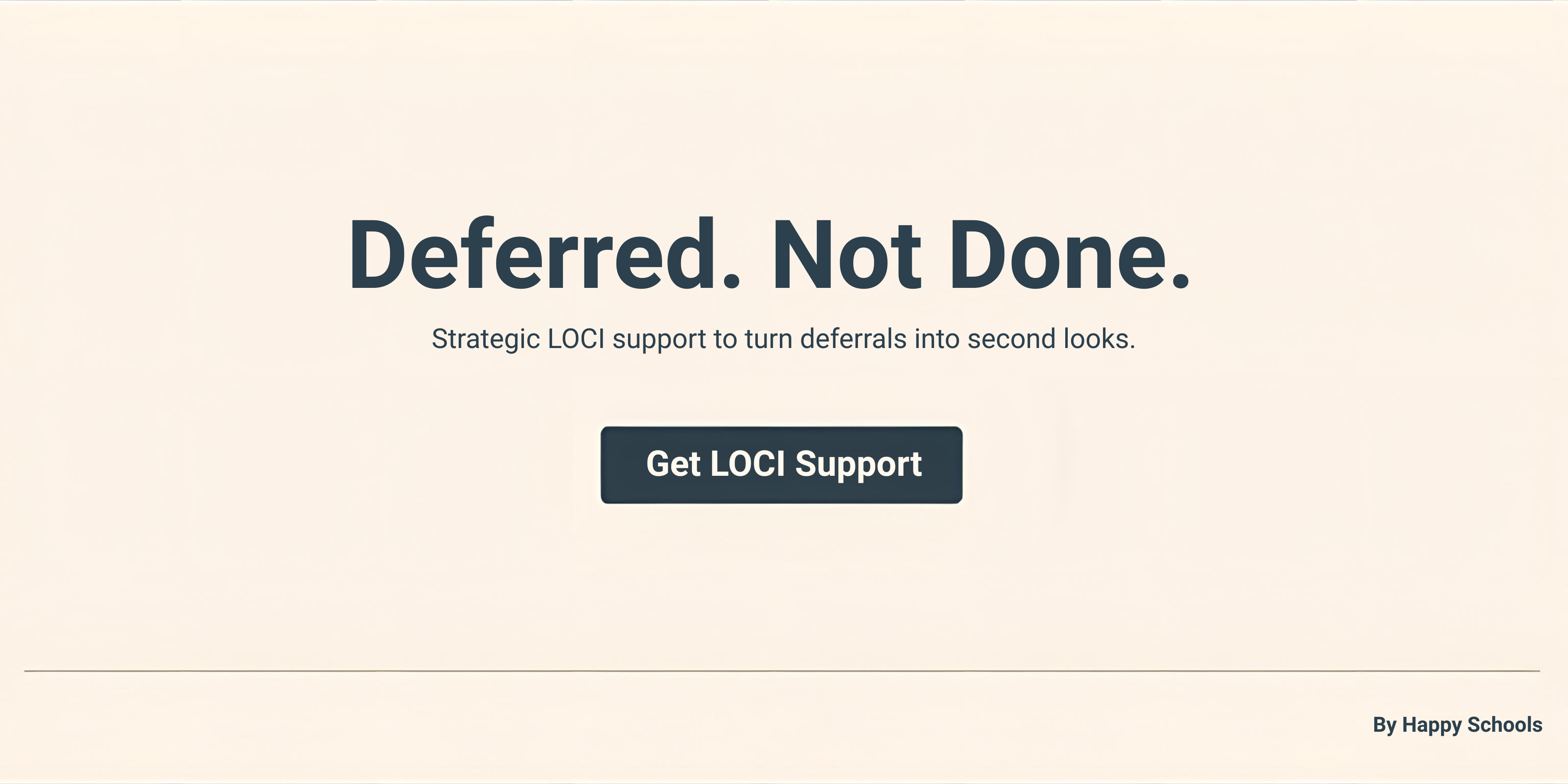 Deferral Strategy