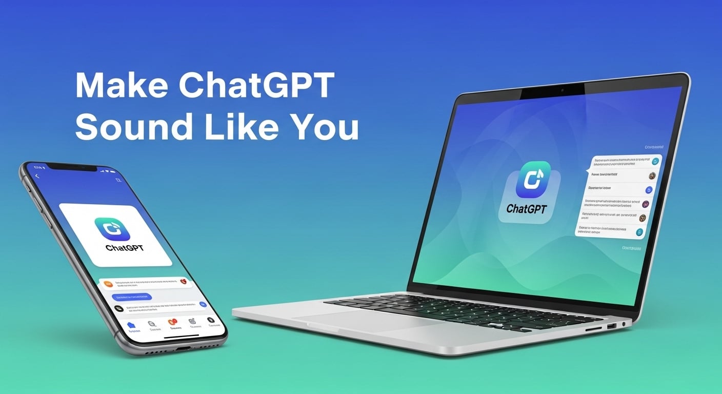 Make ChatGPT Sound Like You 