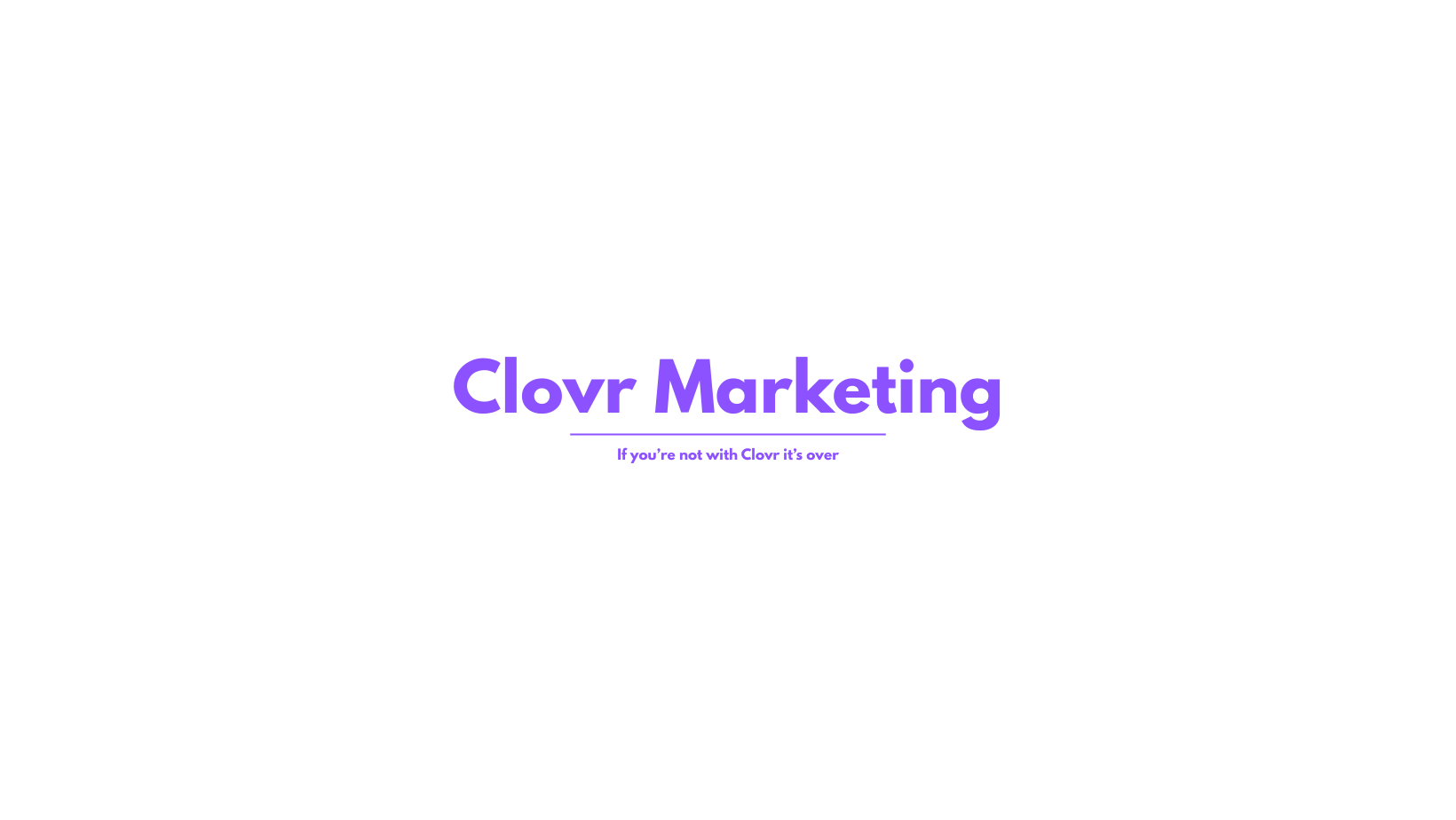 Clovr Course
