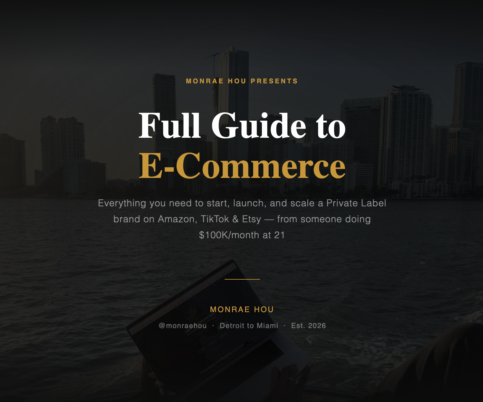 Monrae’s Beginners Playbook