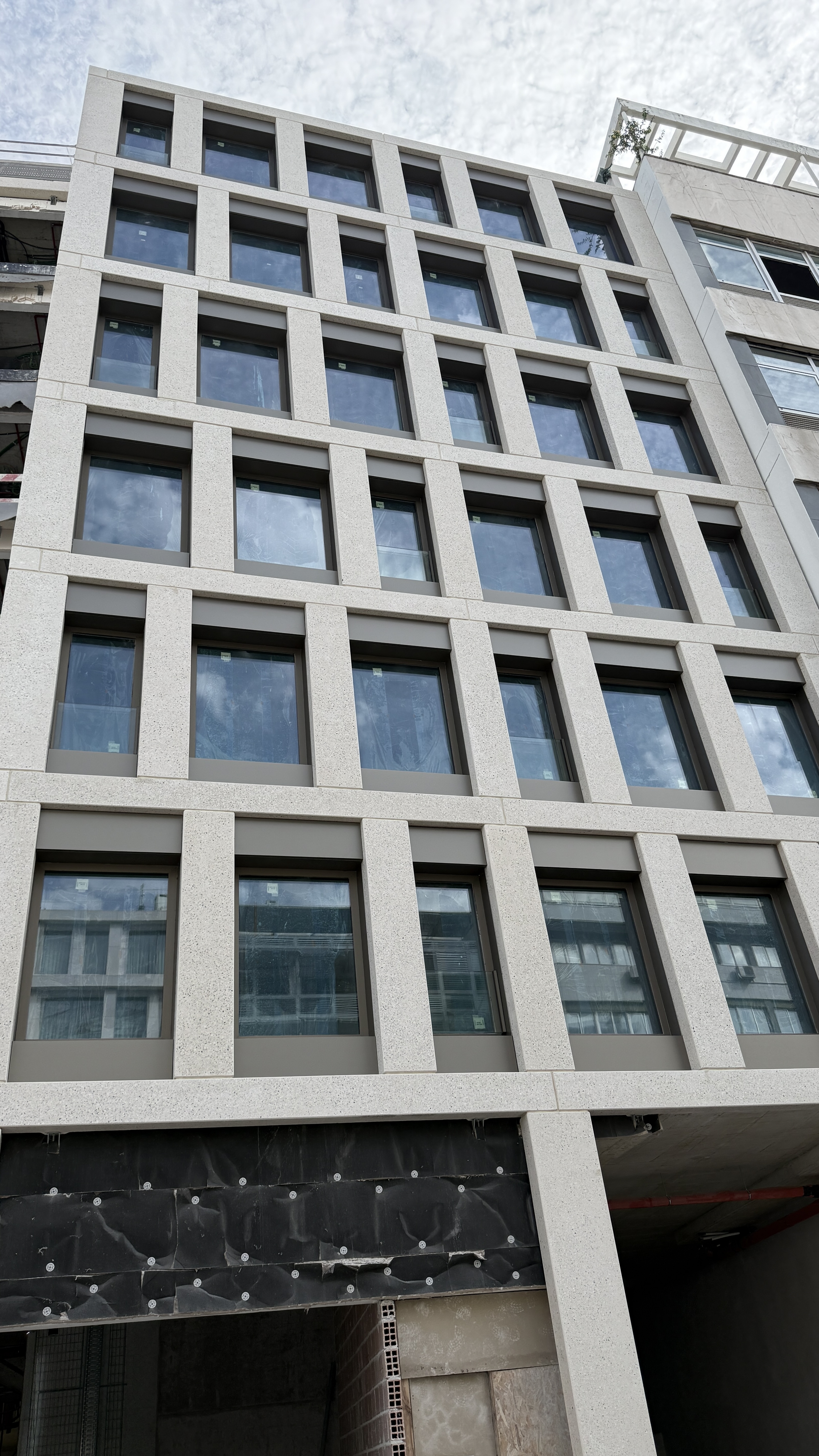 we made aluminum window 