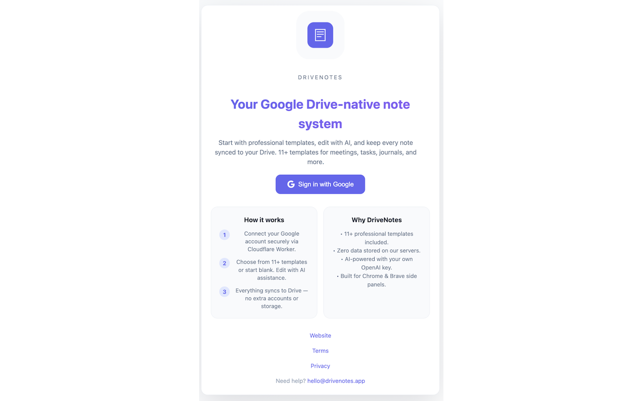 DriveNotes Lifetime License