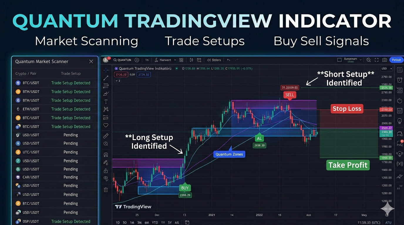 Quantum indicator for TradingView 