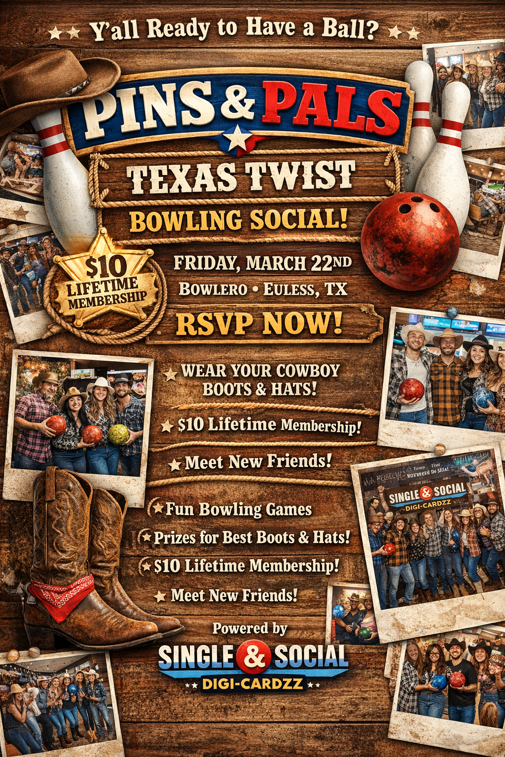 Pins & Pals Social 