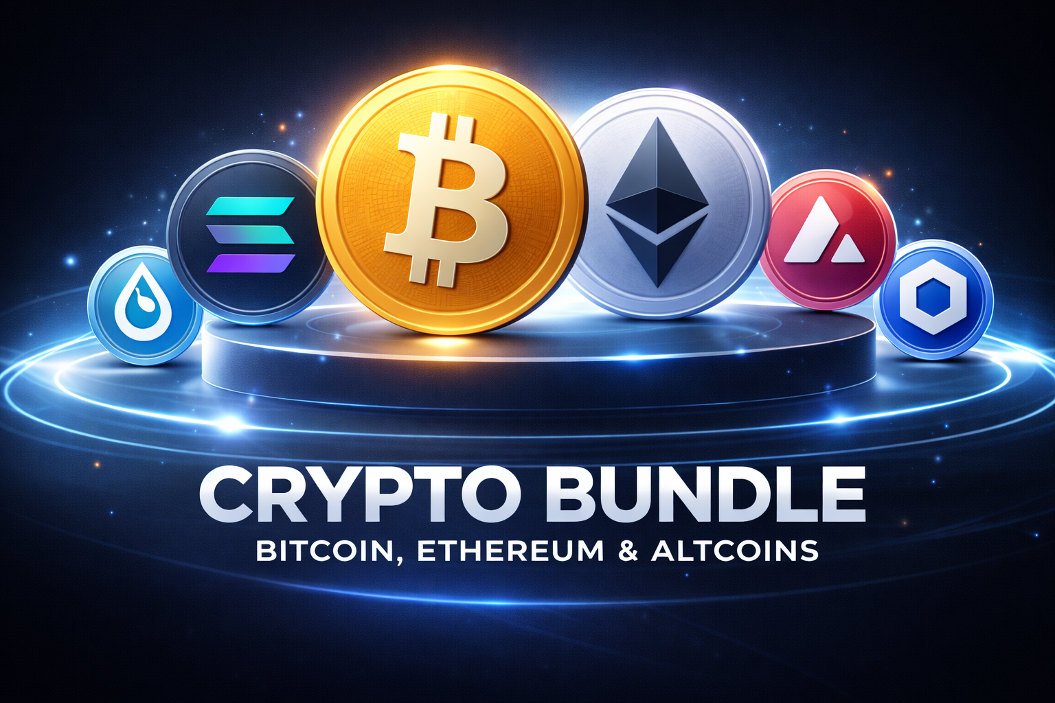 Bitcoin, Ethereum + Altcoin Bundle