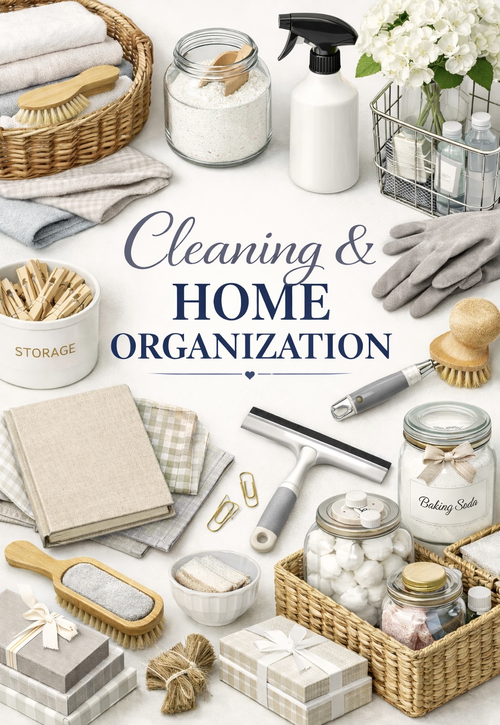 Digital Home Cleaning Planner PDF