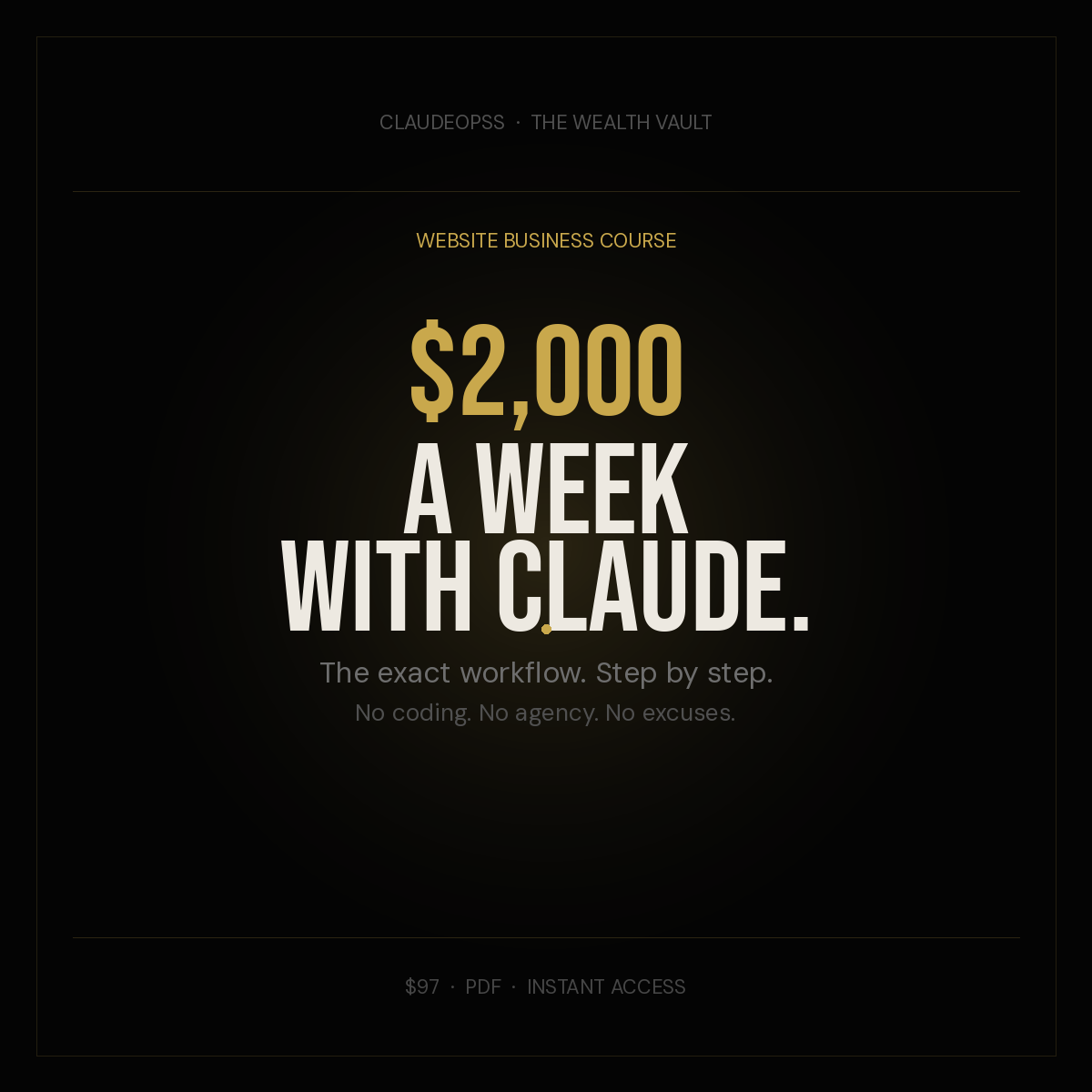 Website Business With Claude