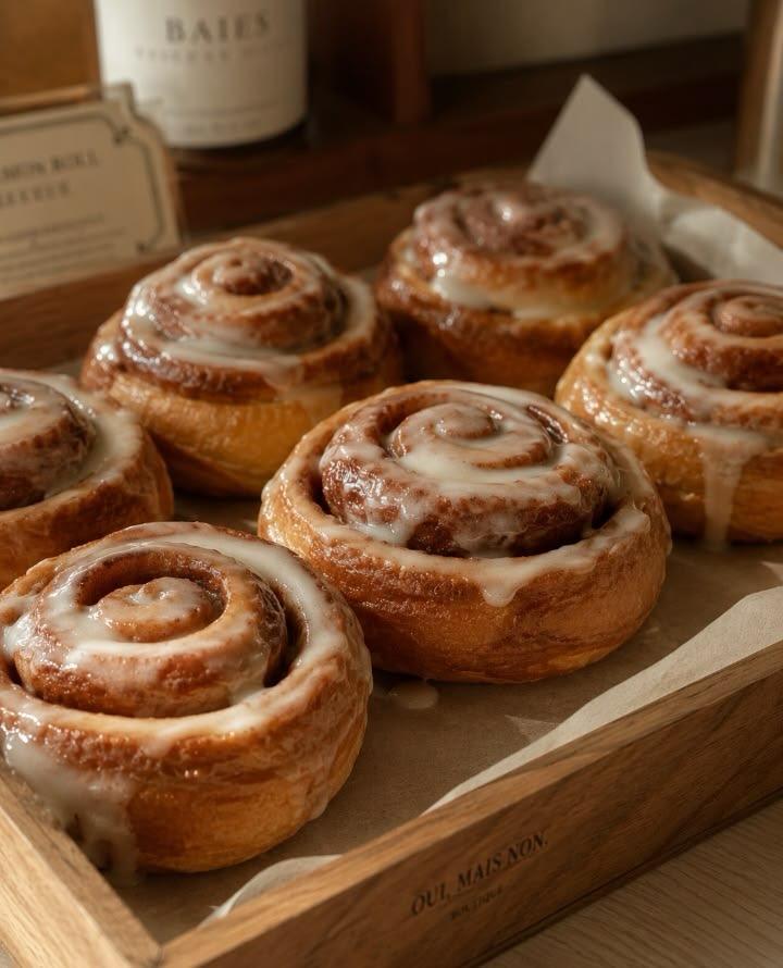 cinnamon rolls with safa
