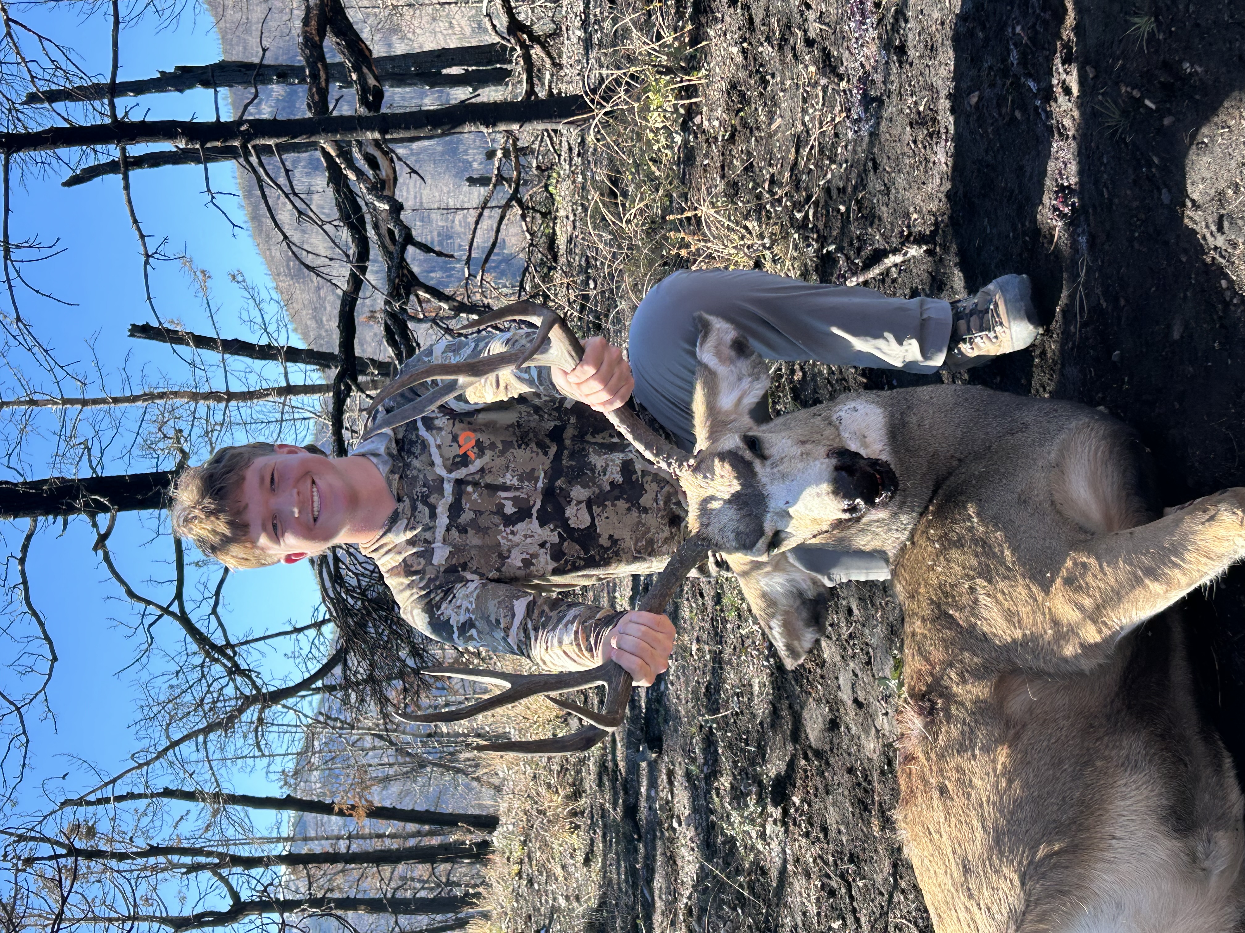 hunting in the burn