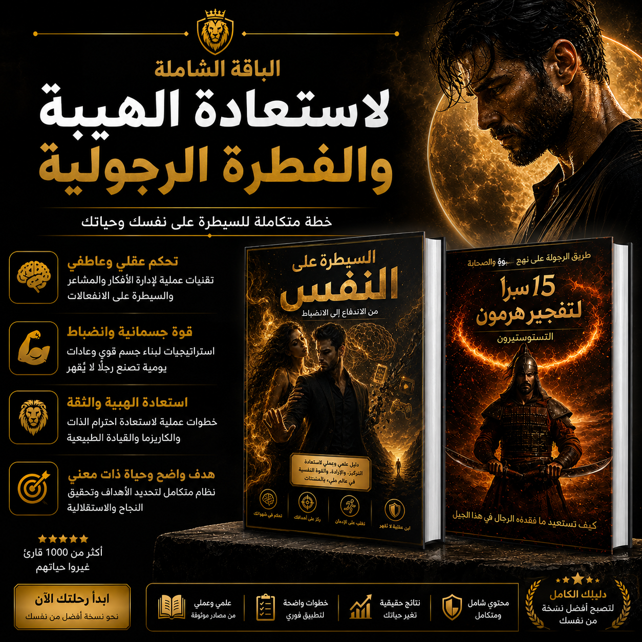 الباقة الشاملة لاستعادة الهيبة والفطرة الرجولية