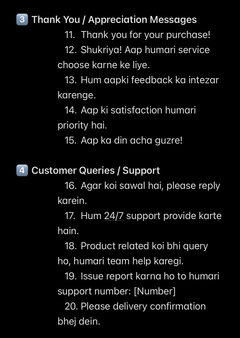 30 WhatsApp Messages PDf✅
