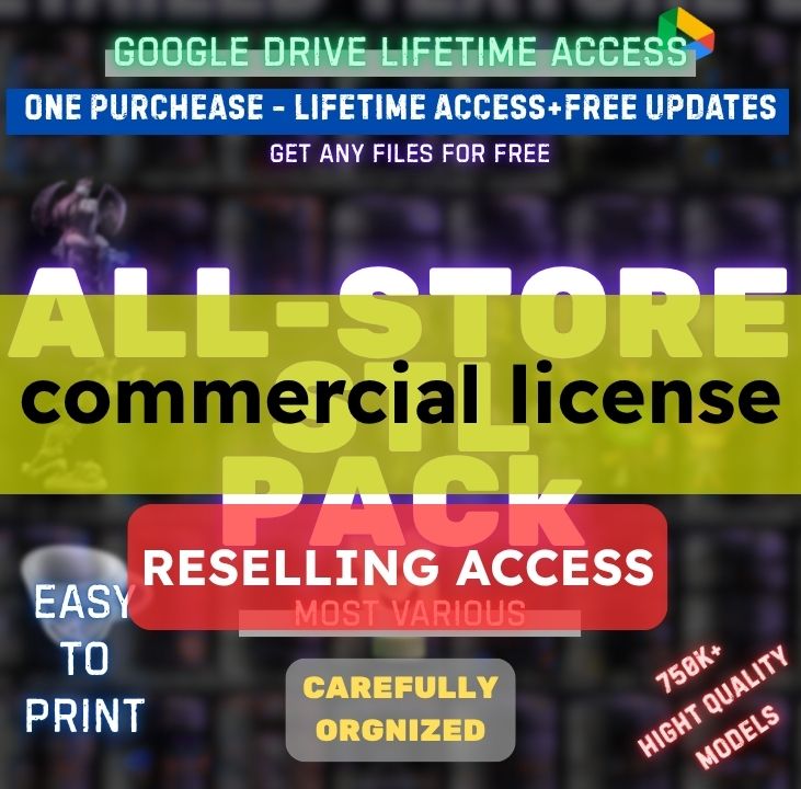 Commercial License STL Bundles