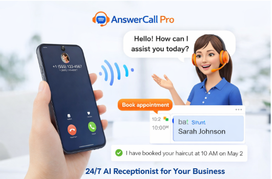 AI receptionist service