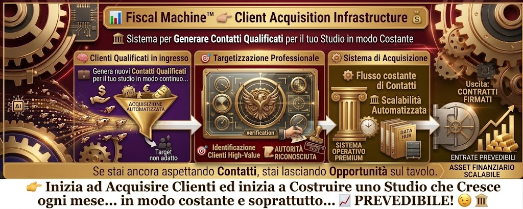 📊 Fiscal Machine™ 👉🏻 Client Acquisition Infrastructure 💰
