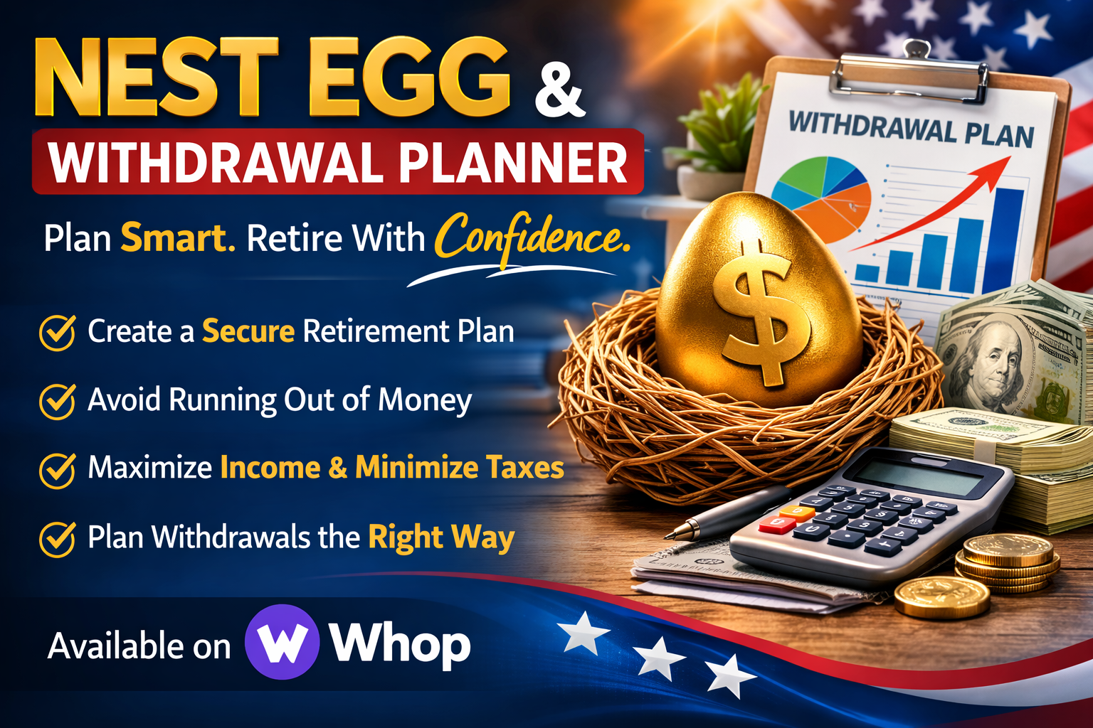 Nest Egg and Withdrawal Planner