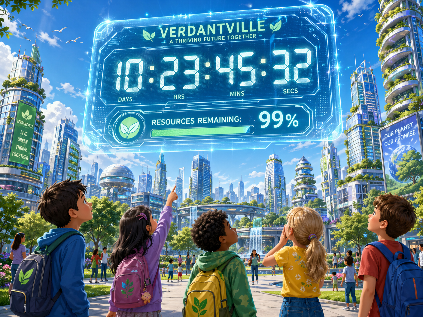 The Planet's Countdown Clock