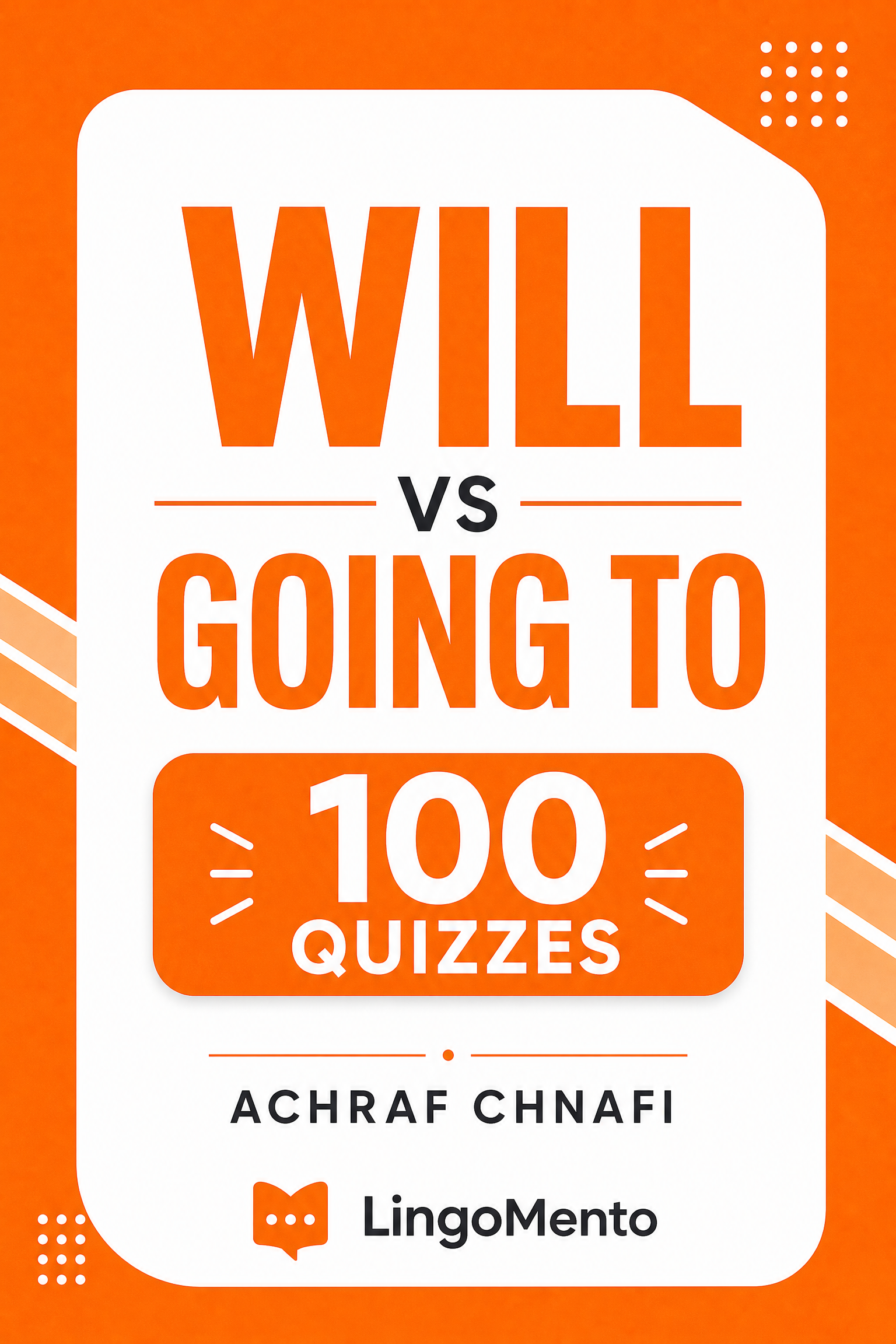 Will vs Going To – 100 Quizzes