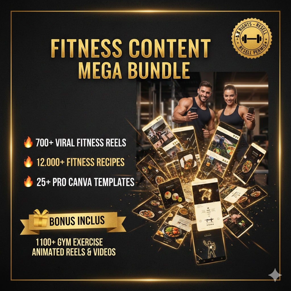 📦 Fitness Content Mega Bundle