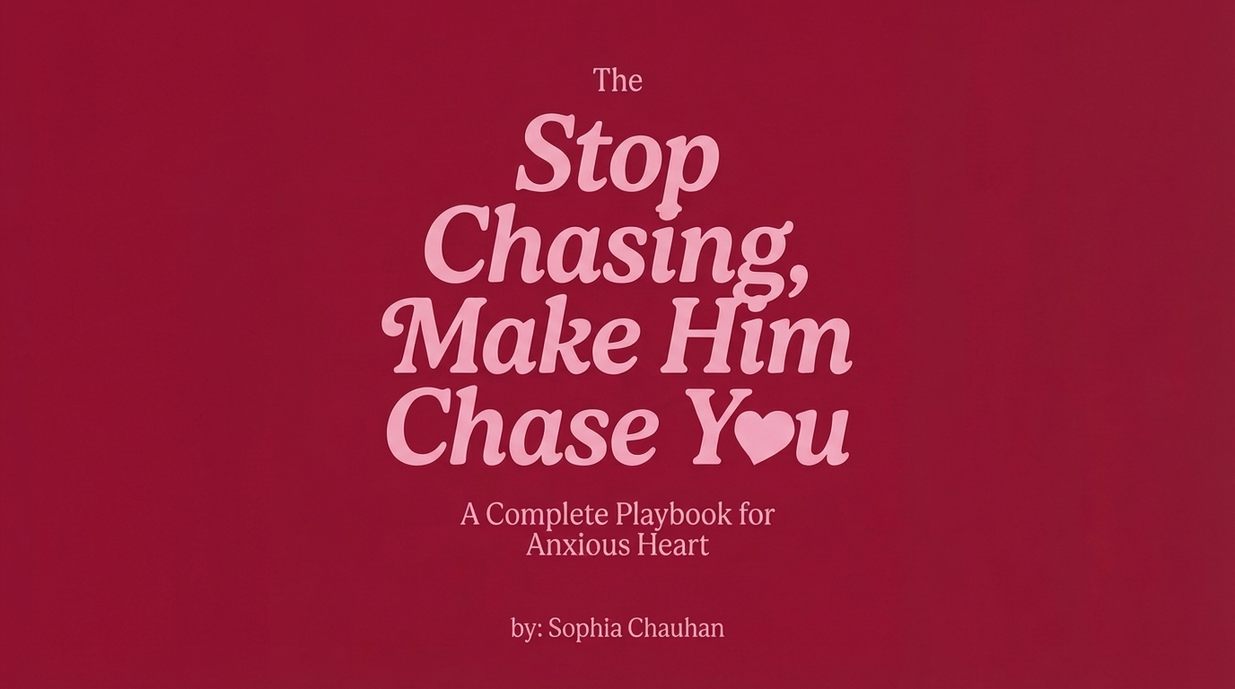 Stop Chasing, Make Him Chase You