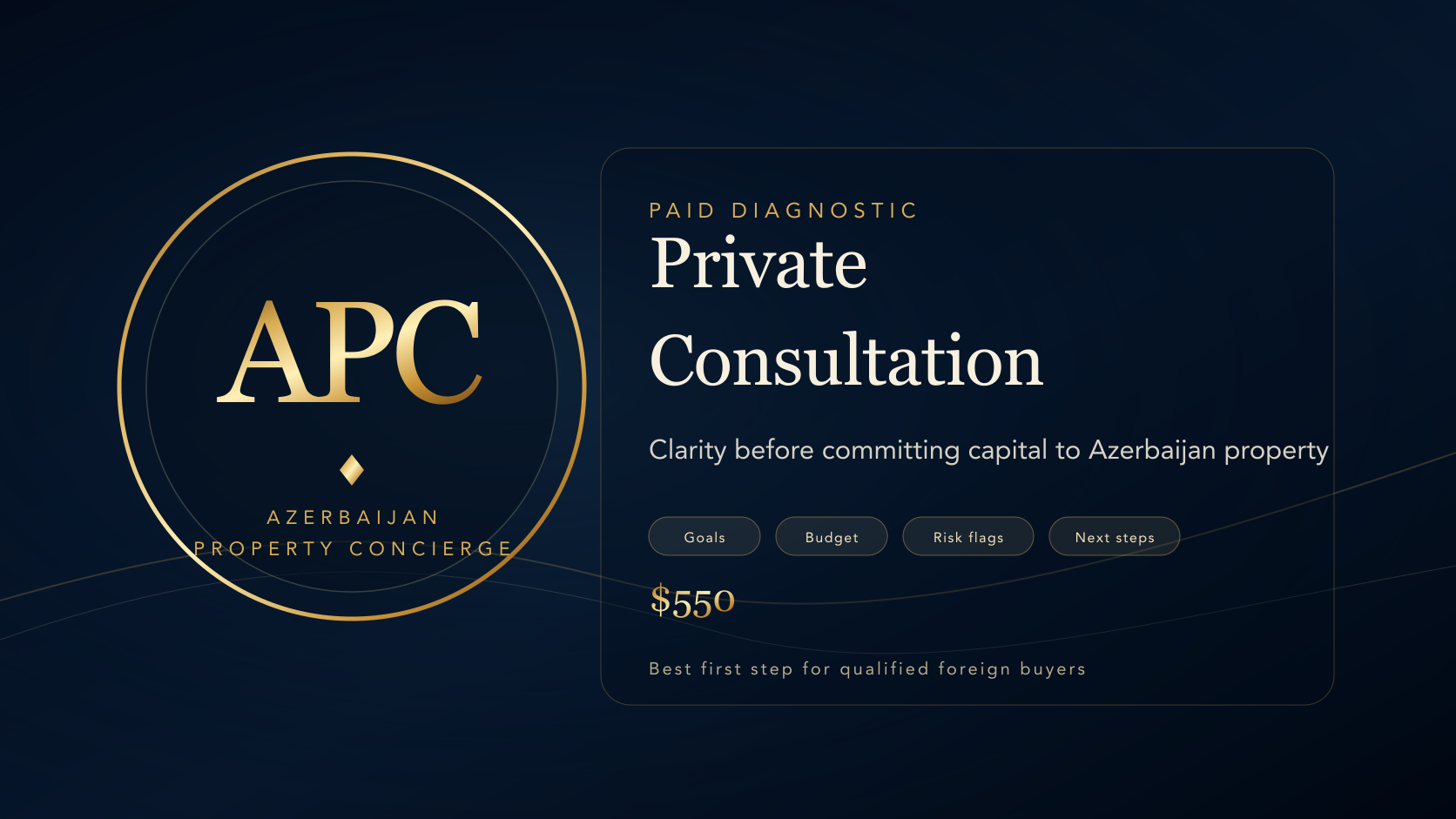 Private Consultation