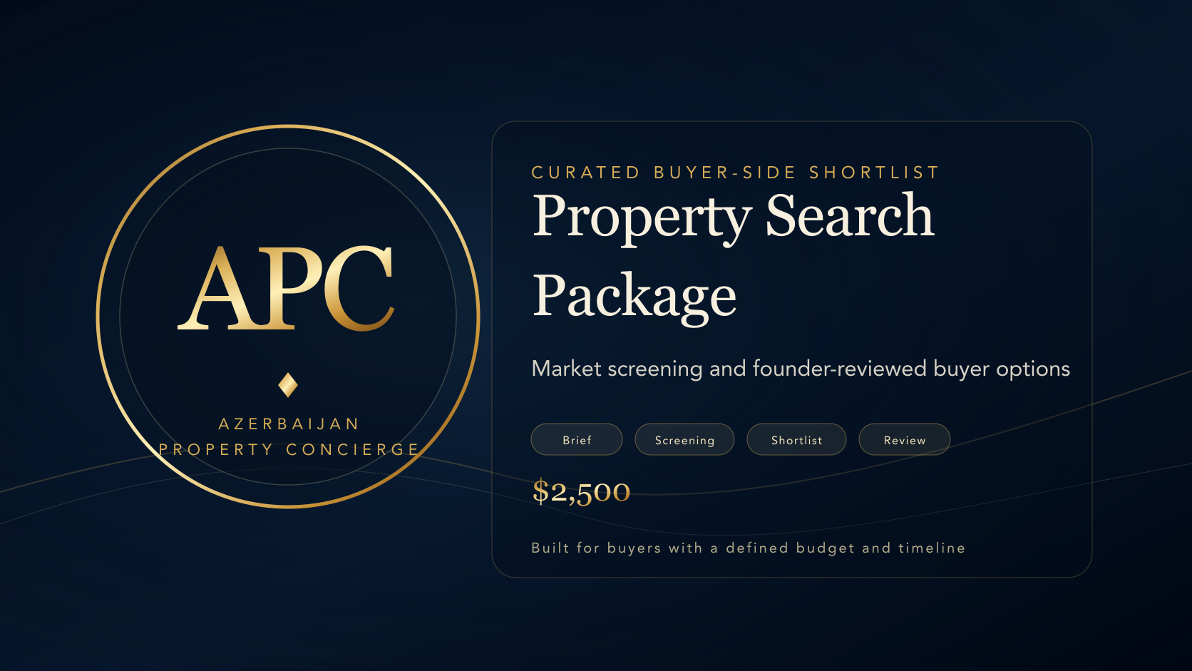 Property Search Package