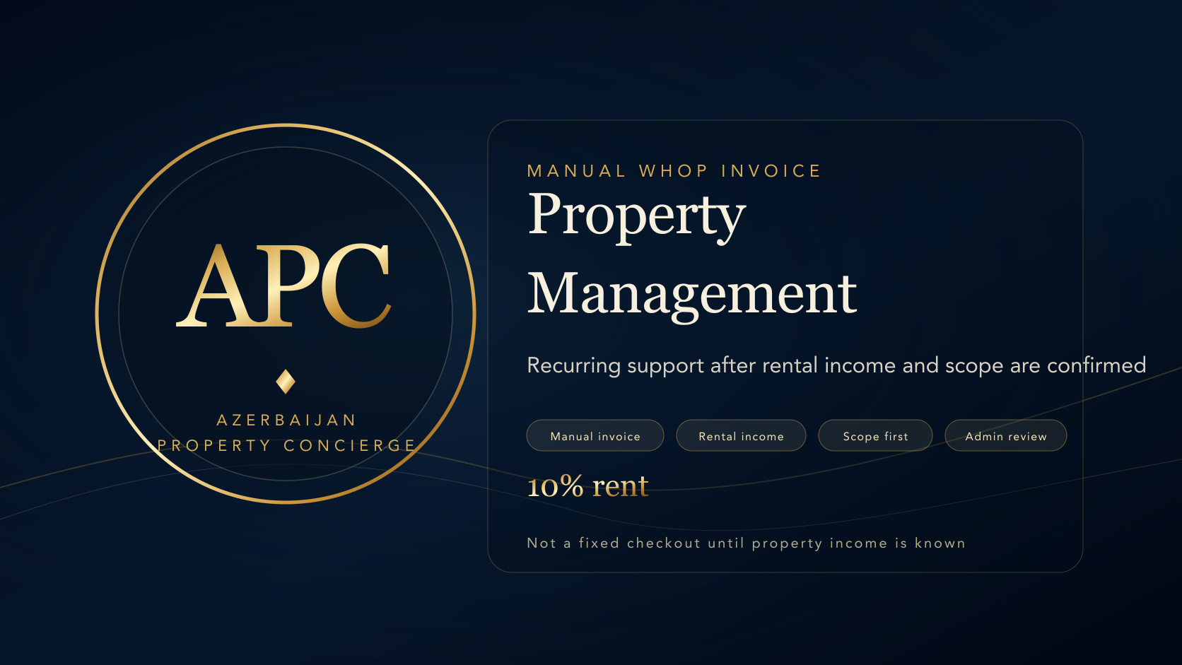 Property Management Request