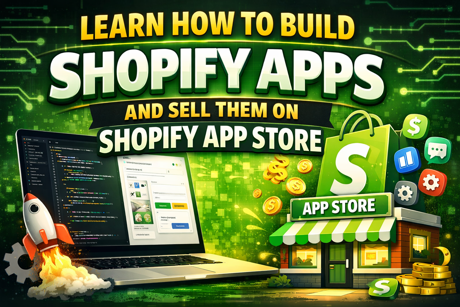 LEARN TO BUILD SHOPIFY APPS