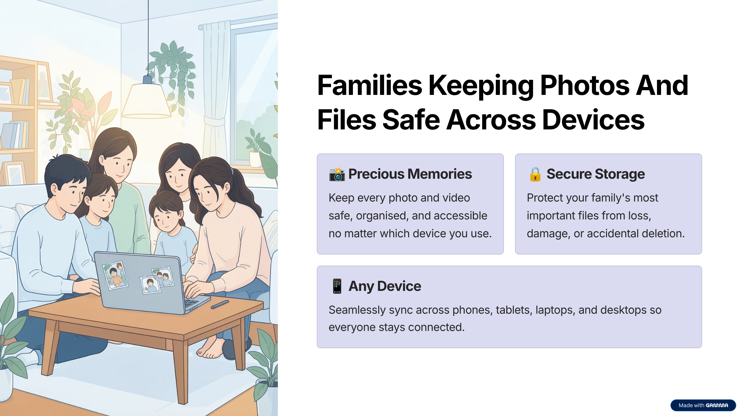 Families Keeping Photos And Files Safe Across Devices