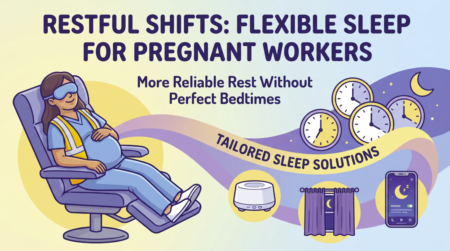 Pregnant Shift Workers Sleeping More Reliably Without Perfect Bedtimes