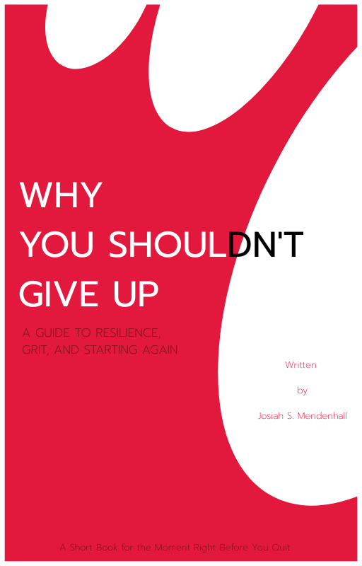 WHY YOU SHOULDN'T GIVE UP