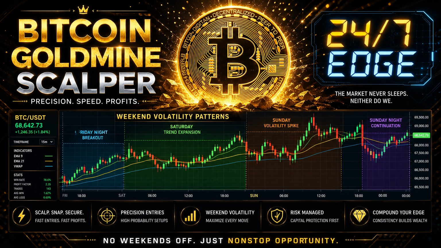 Bitcoin Scalping Bot & Indicator + MT5 EA Bot