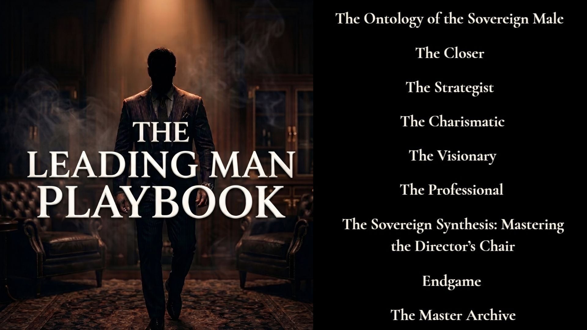 The Leading Man Playbook