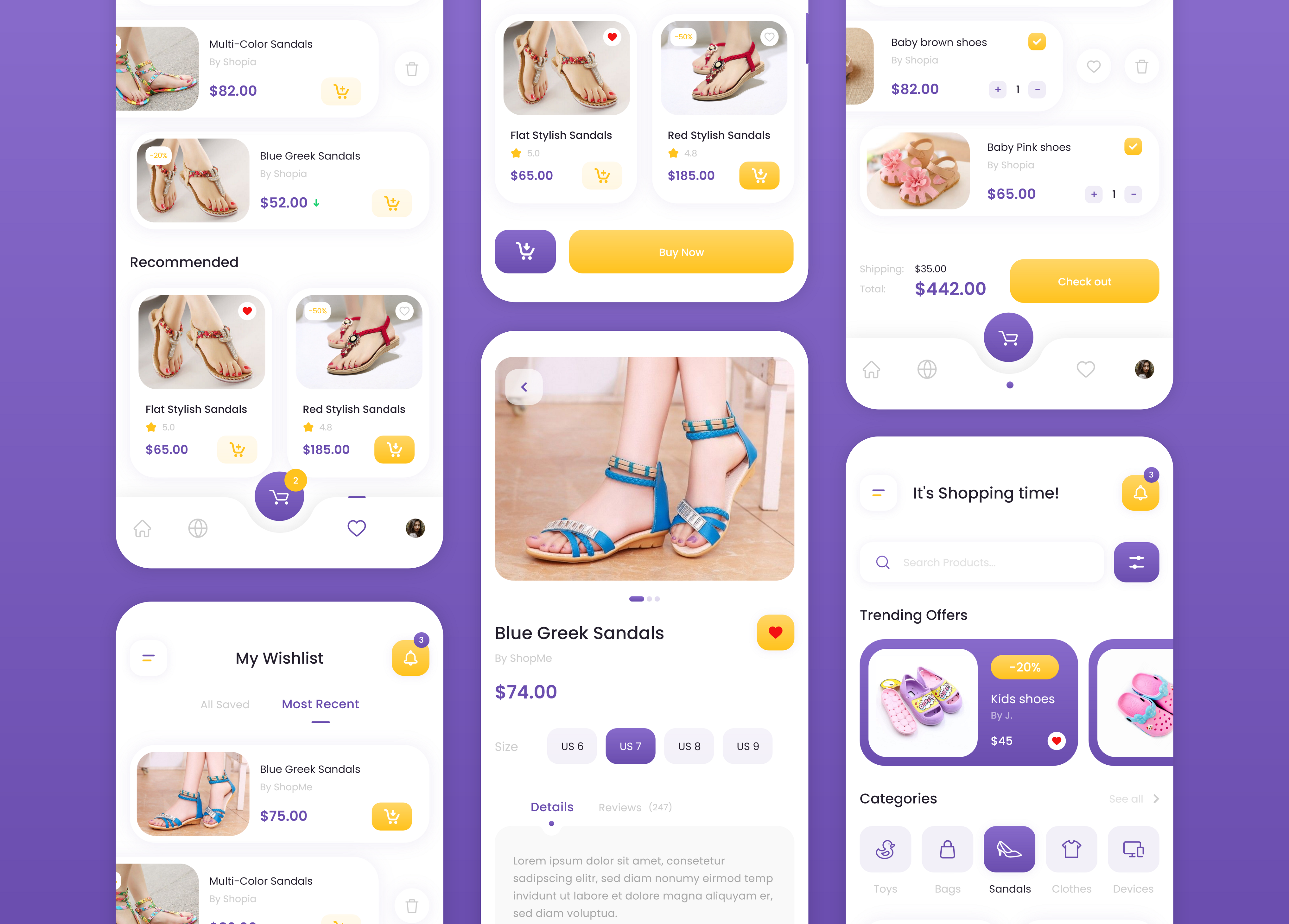 E-commerce Web and App Design