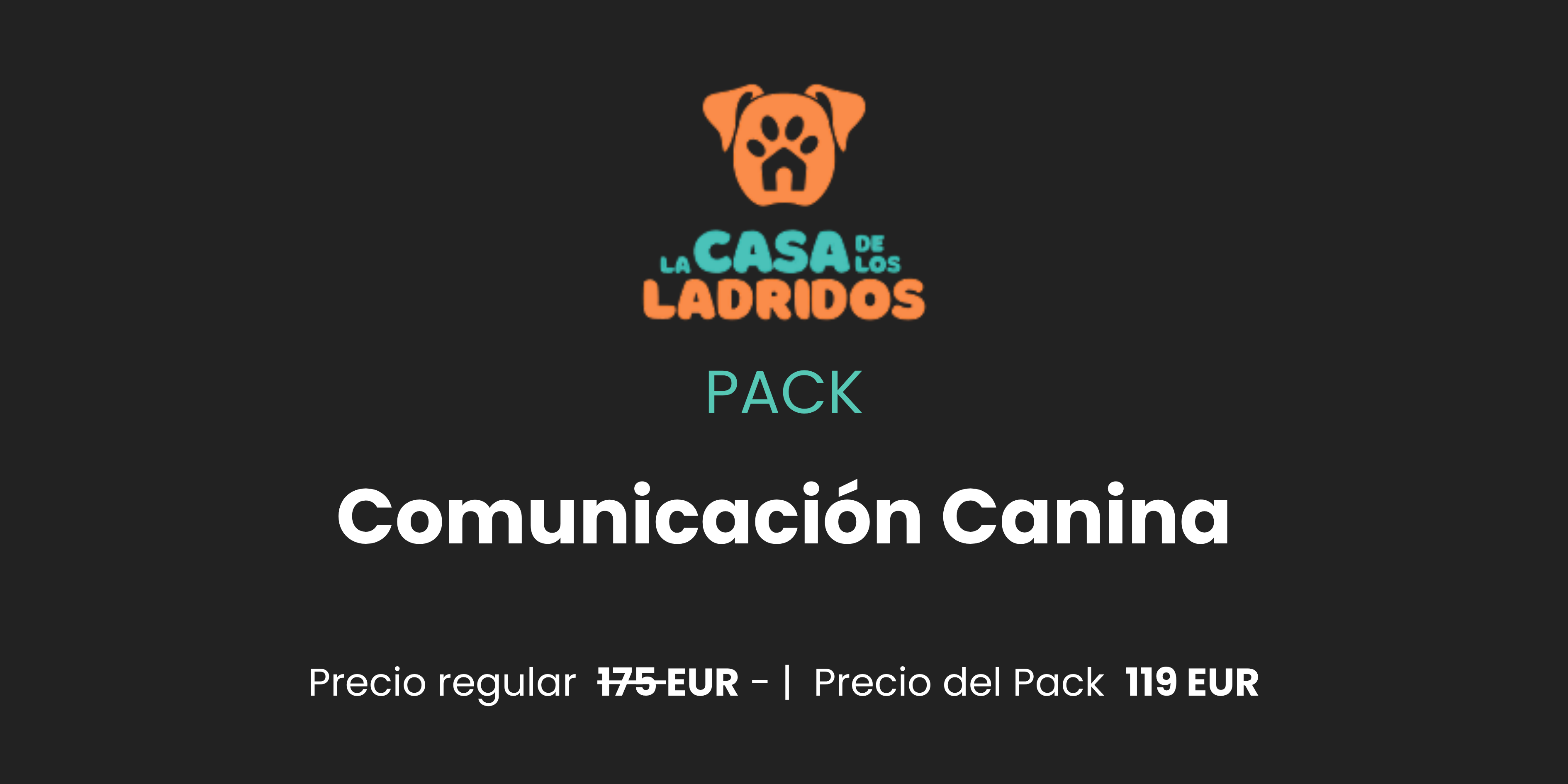 Pack Comunicación Canina