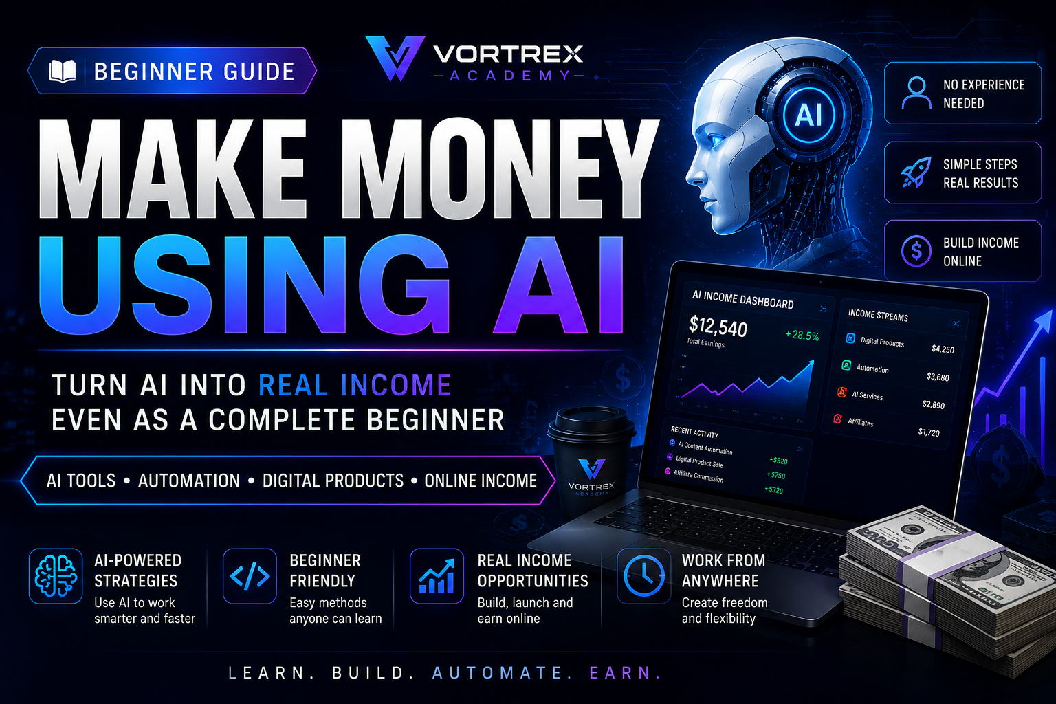 Beginner's Guide: Make Money Using AI