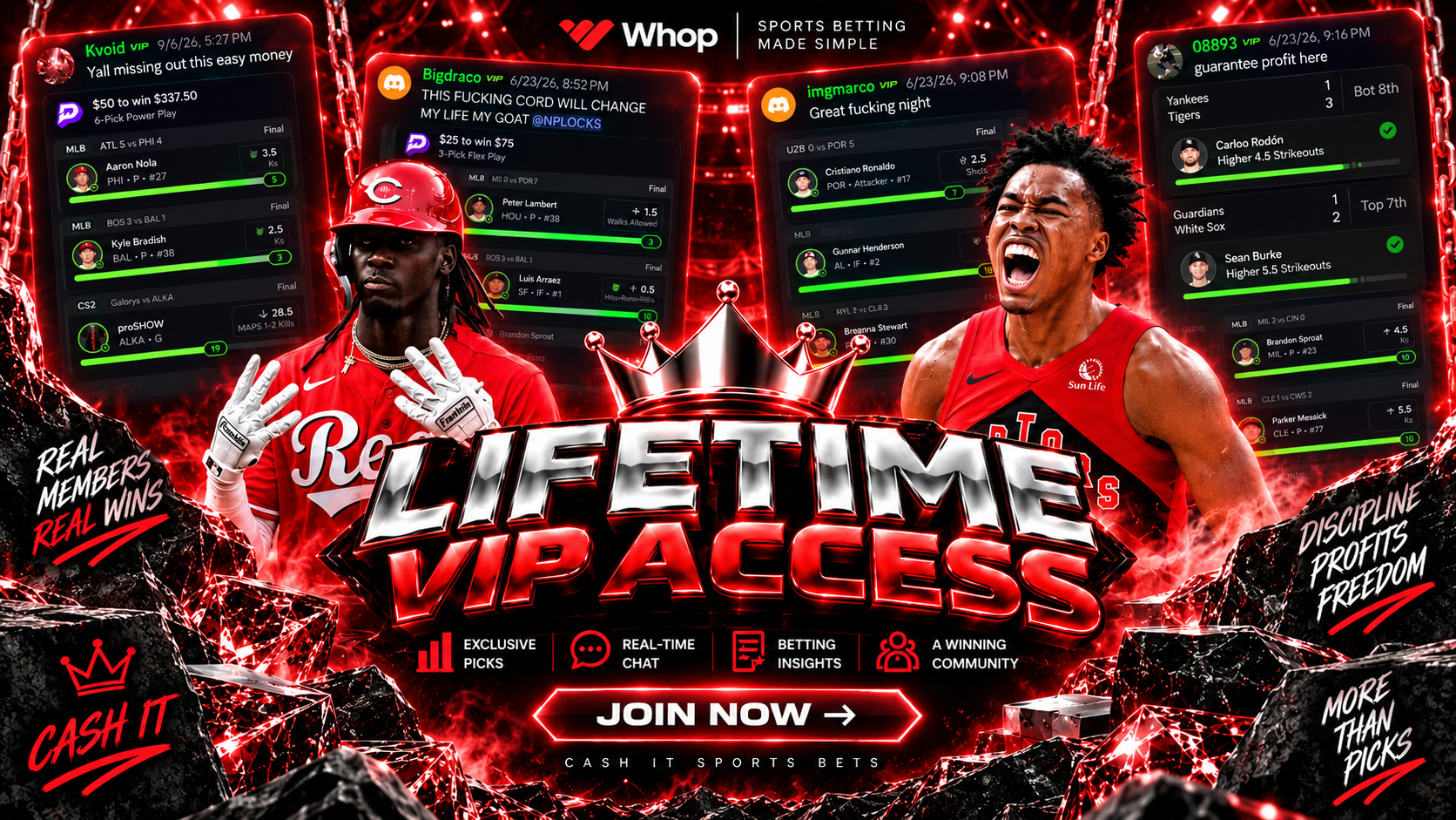 Cash It Betting Lifetime VIP