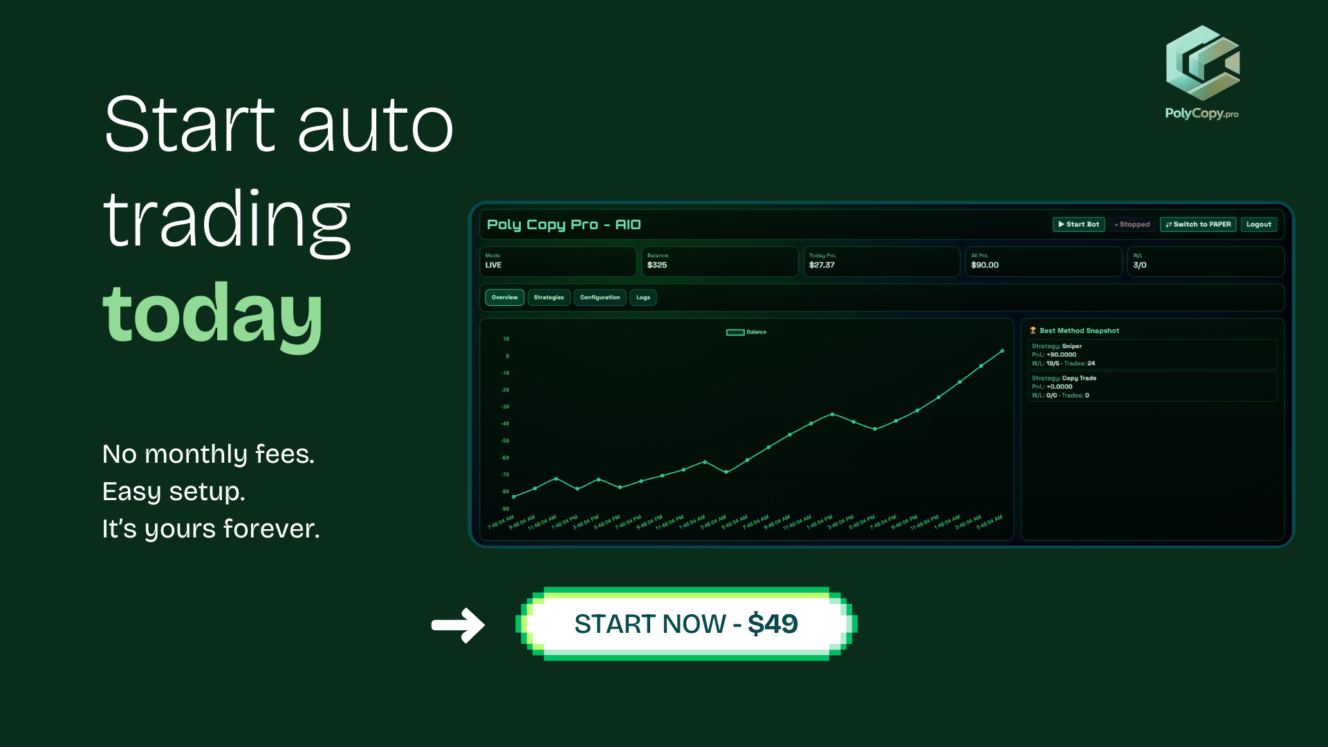 PolyCopy Pro - Polymarket Auto Trader
