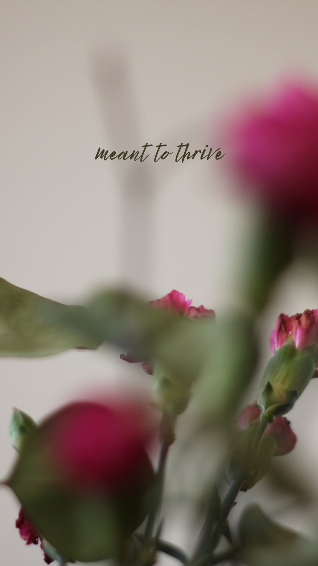 “Meant to Thrive” Pink