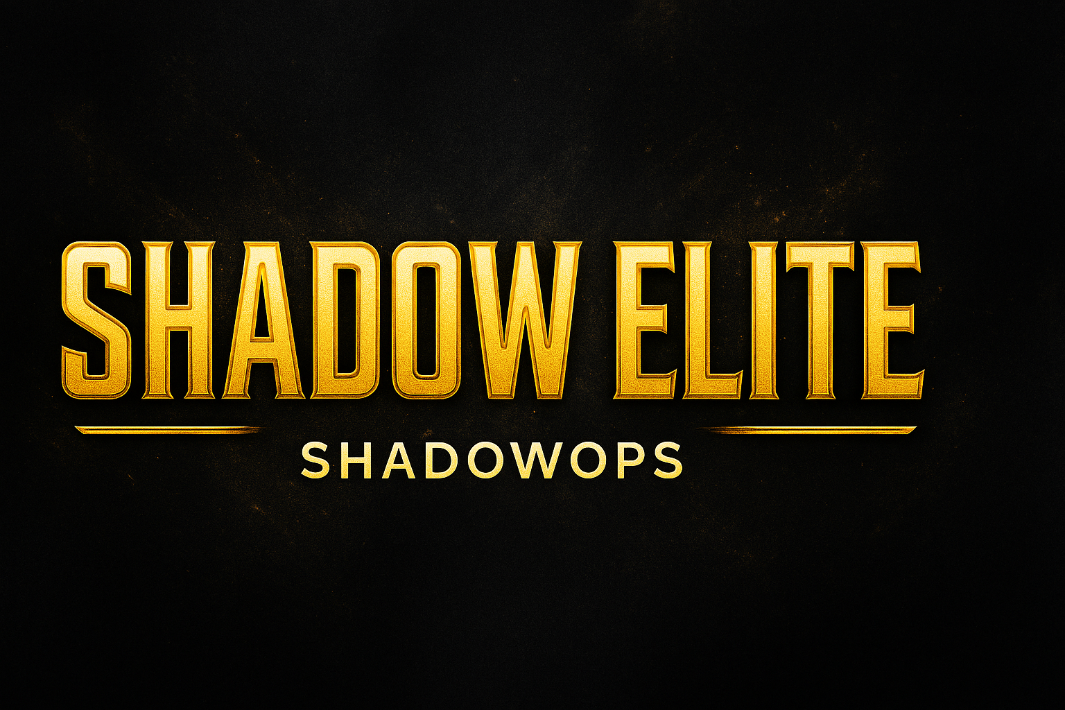 ⭐ ShadowOps Elite Access
