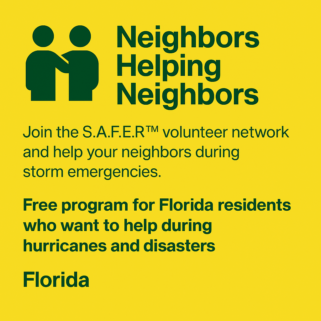 Neighbors Helping Neighbors – S.A.F.E.R.