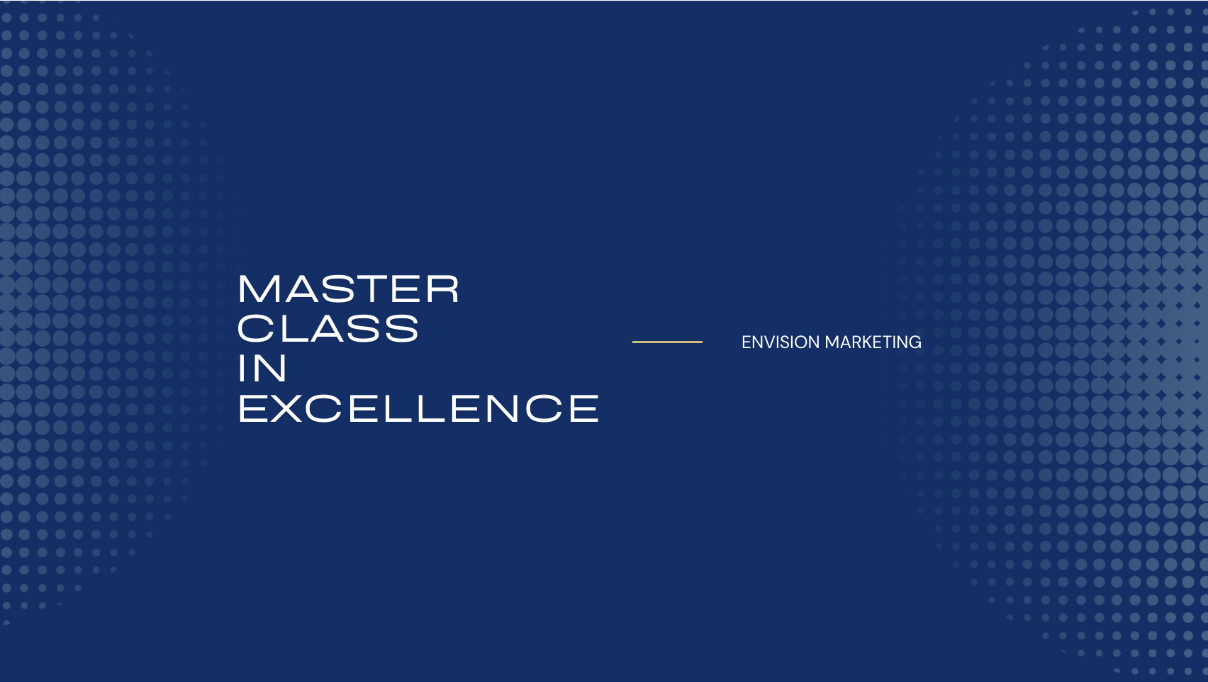 Marketing Masterclass