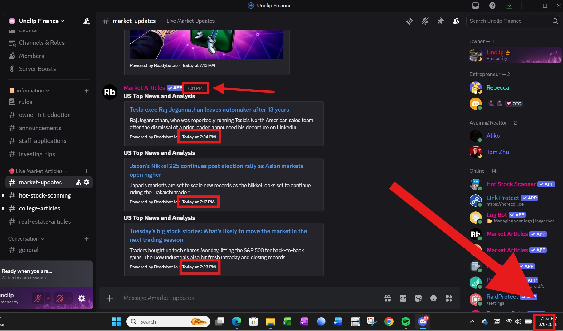 Unclip Finance Free Discord
