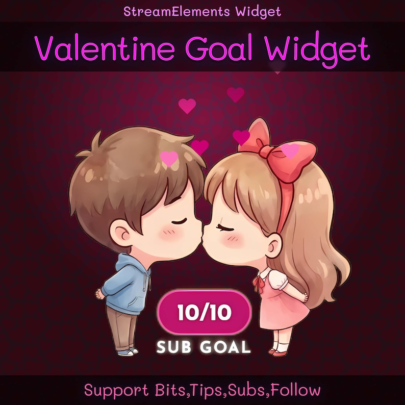 Valentine Stream Widget Pack