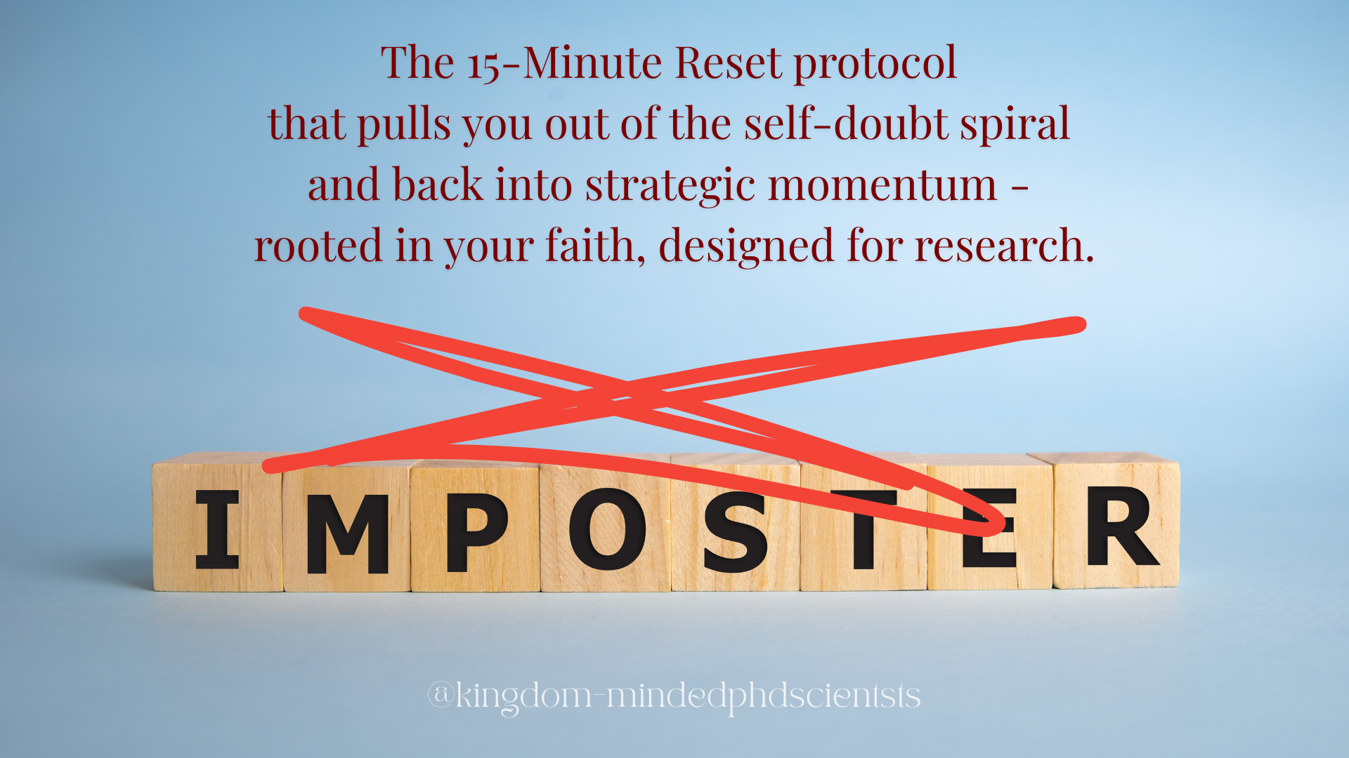 Imposter Syndrome Interrupt
