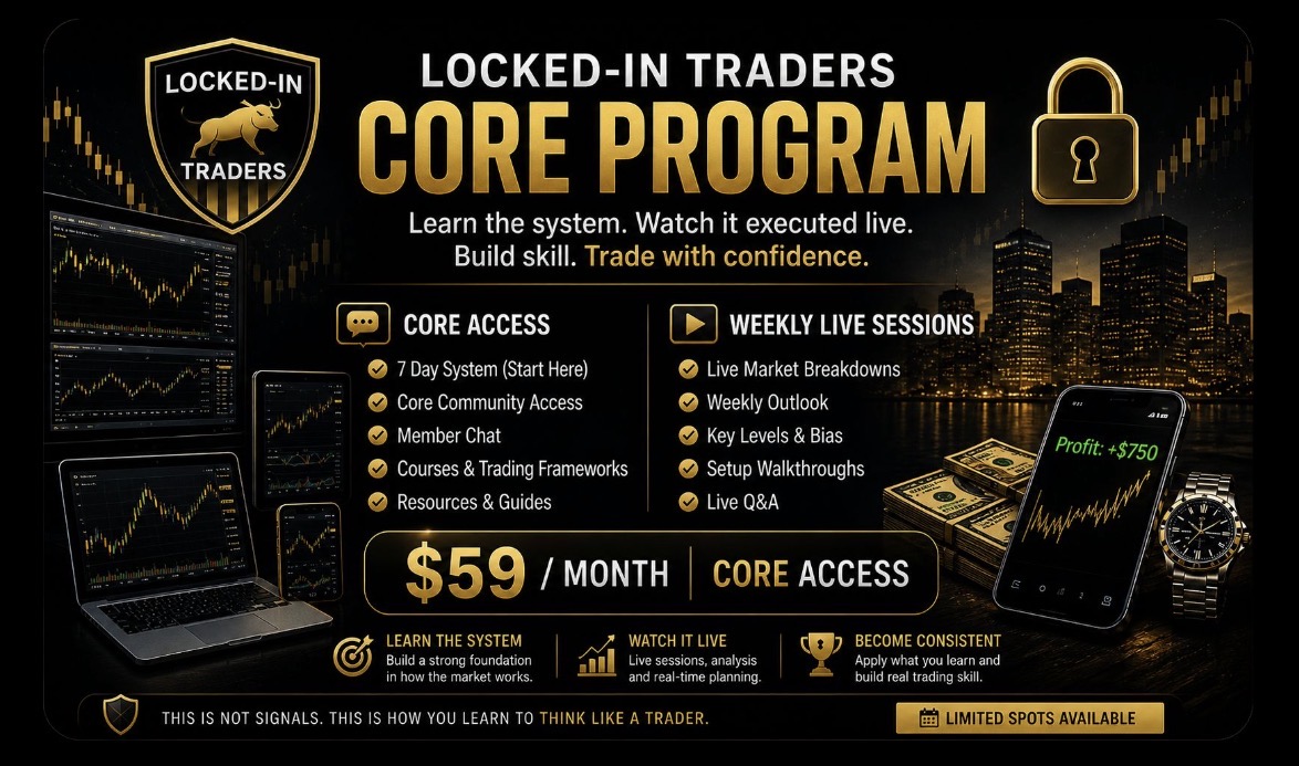 Locked-In Traders — Core Program